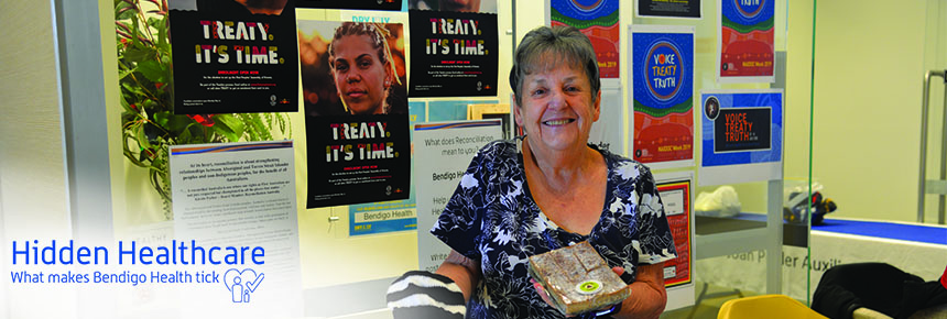 Beth Benbow, President of Bendigo Health’s Combined Auxiliaries